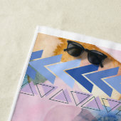 Serviettes de plage personnalisables (En situation)