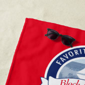 Serviettes de plage personnalisées - idées de (En situation)