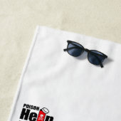 Serviettes de plage Poison (En situation)