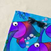 Serviettes de plage Poisson (En situation)
