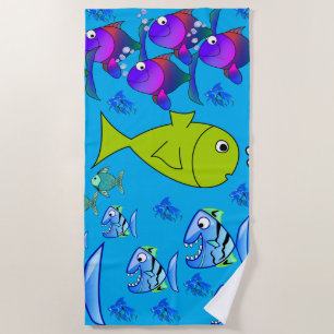 Serviettes de plage Poisson