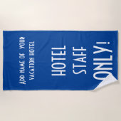 Serviettes de plage pour humours amusants (Devant)