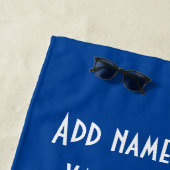 Serviettes de plage pour humours amusants (En situation)