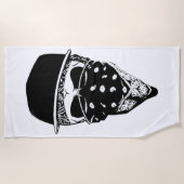 Serviettes de plage Southside (Devant)