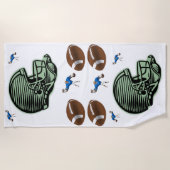 Serviettes de plage Sports (Devant)