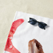 Serviettes de plage Summer Splash (En situation)