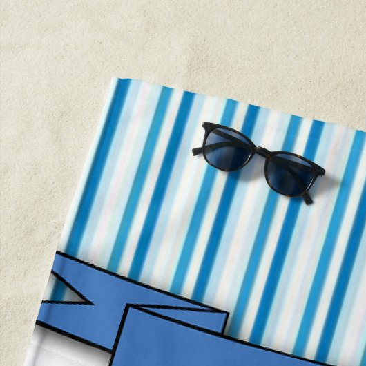 Serviettes de plage Teddy Bear (En situation)