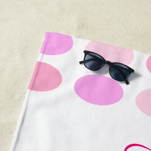 Serviettes de plage Teddy Bear (En situation)