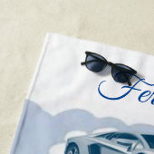 Serviettes de plage Teddy Bear (En situation)