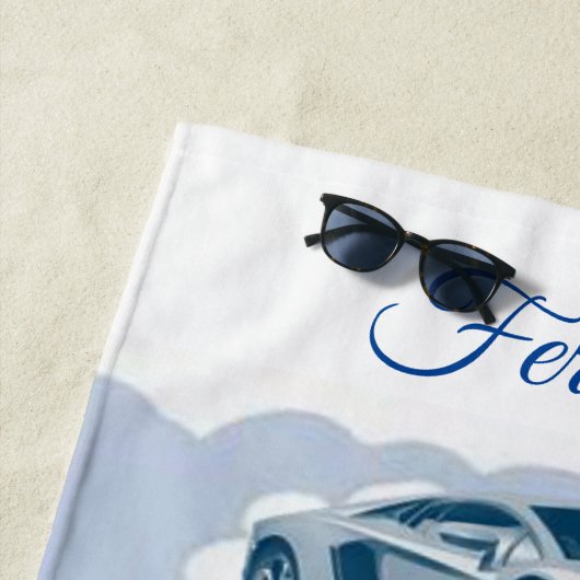 Serviettes de plage Teddy Bear (En situation)