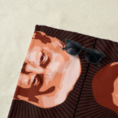 SERVIETTES DE PLAGE TRUMP (En situation)