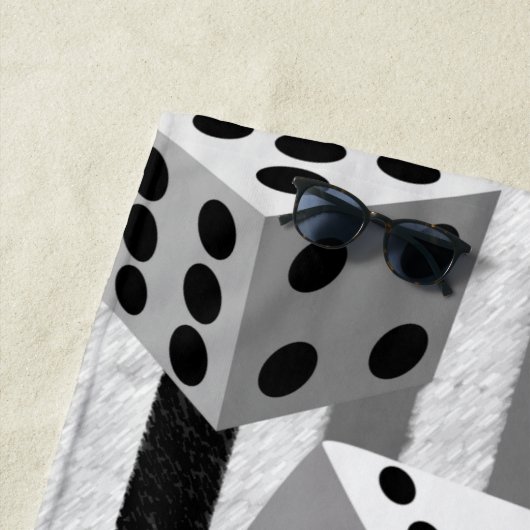 Serviettes de plage Valentine's (En situation)