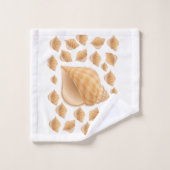 Serviettes De Salle De Bain Ensembles Coquillages (Gant de toilette)