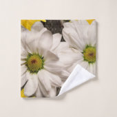 Serviettes de salle de bain Ensembles de tournesol (Gant de toilette)