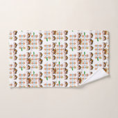 Serviettes De Salle De Bain Jeux Drôle Visages Exp (Serviette à main)