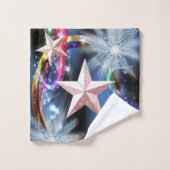 Serviettes de salle de bain set étoile (Gant de toilette)