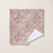 SERVIETTES DE SALLE DE BAINS EN MARBRE ROUGE ART D (Gant de toilette)