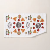 Serviettes De Salle De Bains En Pizza (Serviette à main)