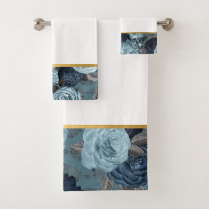 SERVIETTES DE SALLE DE BAINS FLORALE DU PRINTEMPS 