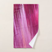 Serviettes De Salle De Bains Rose Chaud (Serviette à main)