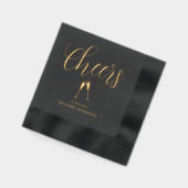 Serviettes de serviettes à base d'huile de champag (Gauche)