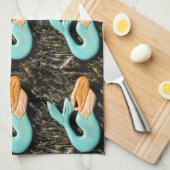 serviettes de sirène (Quart Plié)