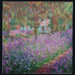 Serviettes De Table Claude Monet - Le jardin de l'artiste à Giverny<br><div class="desc">Jardin de l'artiste à Giverny / Le Jardin de l'artiste a Giverny - Claude Monet,  1900</div>