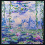 Serviettes De Table Claude Monet - Nymphéas / Nymphéas 1919<br><div class="desc">Nymphéas (W.1852) - Claude Monet,  Huile sur toile,  1916-1919</div>