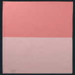 Serviettes De Table Corail clair et rose bébé<br><div class="desc">Corail clair et rose bébé</div>