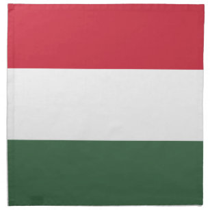 Serviettes De Table Drapeau de Hongrie patriotique