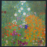 Serviettes De Table Flower Garden by Gustav Klimt<br><div class="desc">Visitez mon magasin pour un design plus intéressant et plus de choix de couleurs => zazzle.com/colorfulworld*</div>