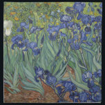 Serviettes De Table Irises de Van Gogh Blue Iris fleurs<br><div class="desc">Image numérique avec l'aimable autorisation du programme Open Content de Getty. Irises de Van Gogh est une belle peinture impressionniste française de Vincent Van Gogh. En mai 1889, après des épisodes d'automutilation et d'hospitalisation, Vincent van Gogh choisit d'entrer dans un asile à Saint-Rémy, France. Là, l'année dernière avant sa mort,...</div>