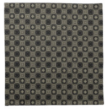 Motif de carrés de carreaux Art Déco en or moderne