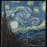 Serviettes De Table Nuit Van Gogh Starry<br><div class="desc">Vincent Van Gogh Starry Night masterpiece,  vintage artwork on modern day products from Zazilicious</div>