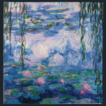 Serviettes De Table Water Lilies by Claude Monet<br><div class="desc">Visitez mon magasin pour un design plus intéressant et plus de choix de couleurs => zazzle.com/iwheels*</div>