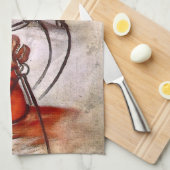 Serviettes de thé à thème pour les chevaux (Quart Plié)