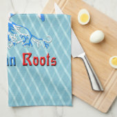 Serviettes de thé américain Bavarois Roots (Quart Plié)