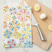 Serviettes de thé de la cuisine (Quart Plié)