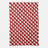 Serviettes de thé de Valentine des serviettes de (Vertical)