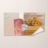 Serviettes de toilette de la salle de bains en mar (Serviette à main)