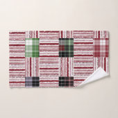 Serviettes de toilette Plaid (Serviette à main)