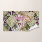 Serviettes de toilette rose or (Serviette à main)