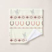 Serviettes de tribal de cheval (Gant de toilette)