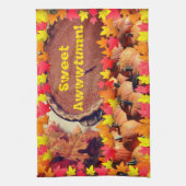 Serviettes décoratives Citrouille de cuisine d'aut (Vertical)