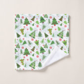 Serviettes décorées d'un monogramme d'impression (Gant de toilette)