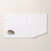 Serviettes d'oiseau dressées. (Serviette à main)