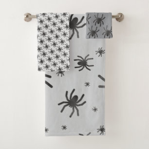 Serviettes éffrayant Spider Halloween
