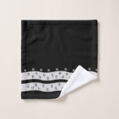 Serviettes en alphabet arménien (Gant de toilette)