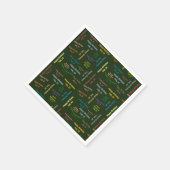 Serviettes en papier 22 février Anniversaire (Coin)
