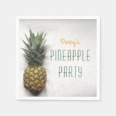 Serviettes en papier à ananas tropical (Devant)